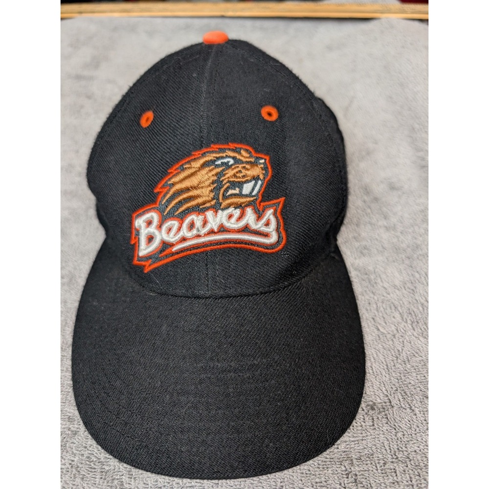 Nike Team Oregon State Beavers Black Adjustable Spell Out Hat One Size